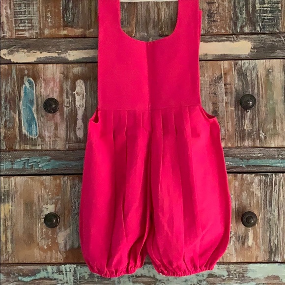 Hand Embroidered Overalls From Oaxaca Mexico. - Picture 5 of 5